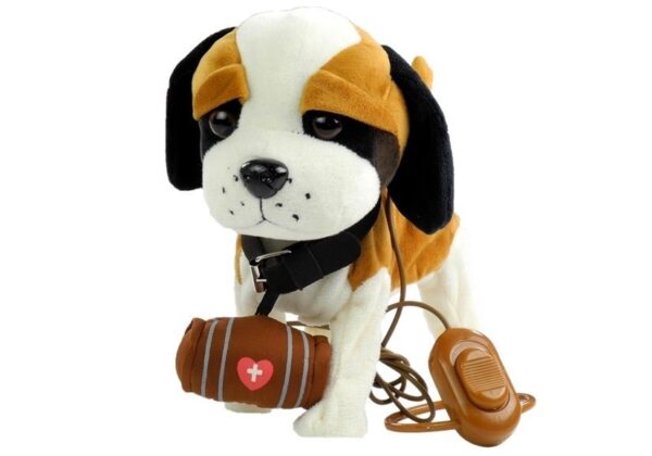 Interactive Dog On a Leash with House St Bernard - Image 3