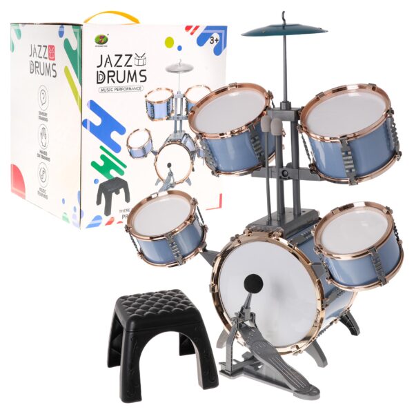 Blue Drum Set