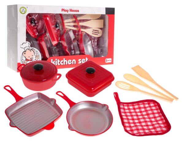 Cookware Set Red - Image 2