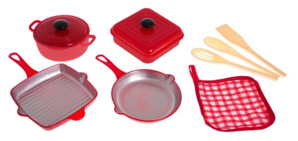 Cookware Set Red - Image 3