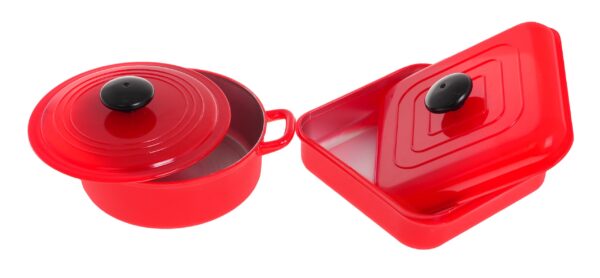 Cookware Set Red - Image 4