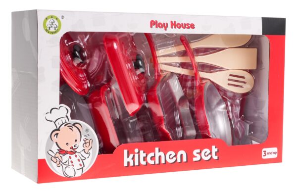 Cookware Set Red - Image 7