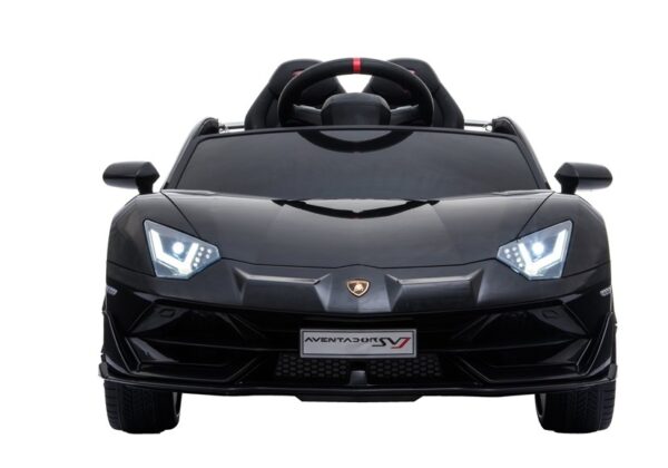 Licencirani auto na akumulator Lamborghini Aventador - crni - Image 2