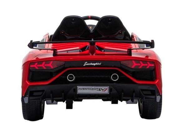 Licencirani auto na akumulator Lamborghini Aventador - crveni - Image 6