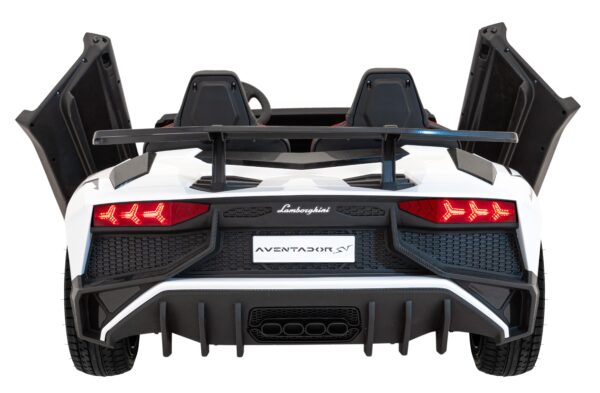 Licencirani auto na akumulator Lamborghini Aventador SV STRONG - dvosjed - bijeli - Image 7