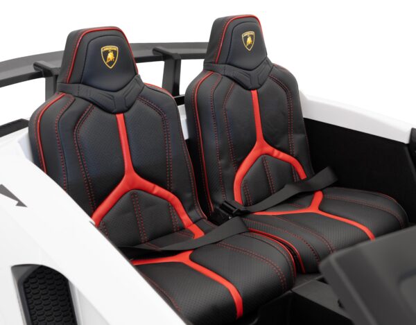 Licencirani auto na akumulator Lamborghini Aventador SV STRONG - dvosjed - bijeli - Image 11