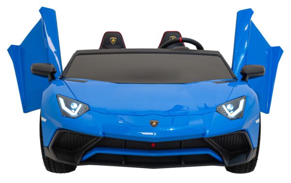 Licencirani auto na akumulator Lamborghini Aventador SV STRONG - dvosjed - plavi - Image 2