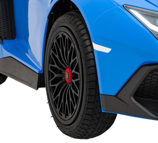 Licencirani auto na akumulator Lamborghini Aventador SV STRONG - dvosjed - plavi - Image 4