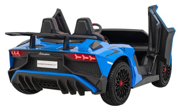 Licencirani auto na akumulator Lamborghini Aventador SV STRONG - dvosjed - plavi - Image 9