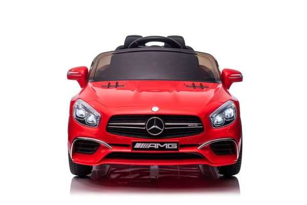 Licencirani auto na akumulator Mercedes SL65 S LCD - crveni/lakirani