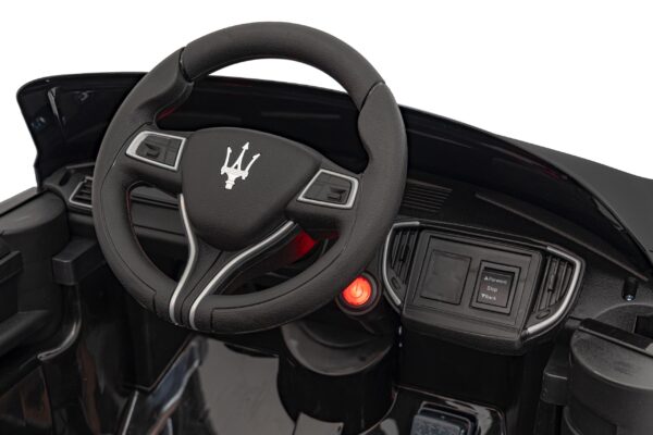 Licencirani auto na akumulator Maserati Ghibli S - crni - Image 13