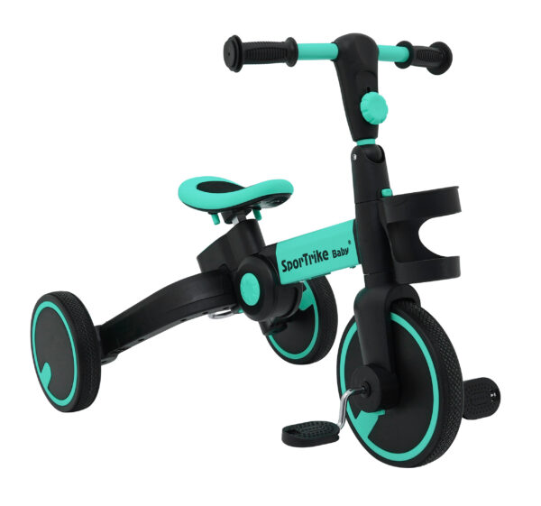 Tricikl Happy Bike 3in1 - plavi - Image 9