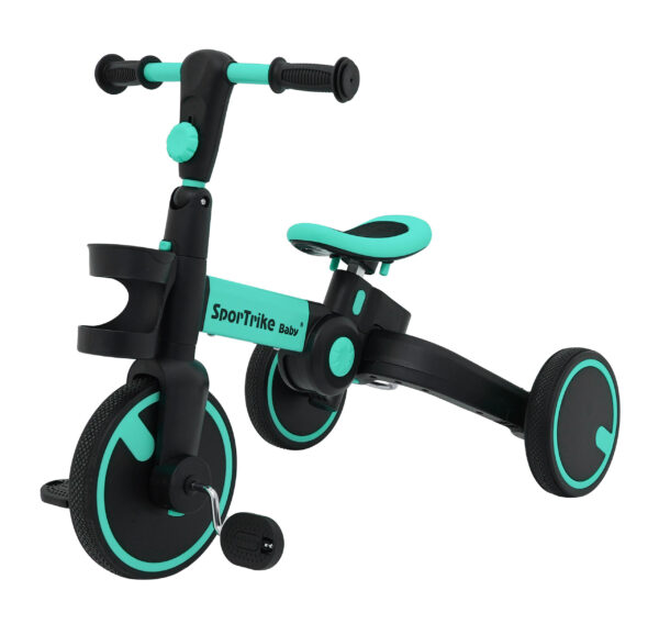 Tricikl Happy Bike 3in1 - plavi - Image 10