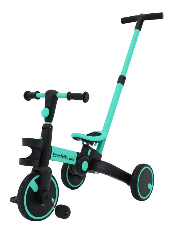 Tricikl Happy Bike 3in1 - plavi - Image 12