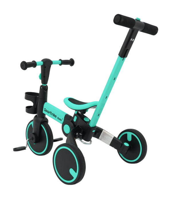 Tricikl Happy Bike 3in1 - plavi - Image 19