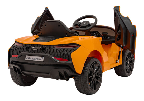 Licencirani auto na akumulator Mclaren Artura 4x4 - narančasti - Image 2