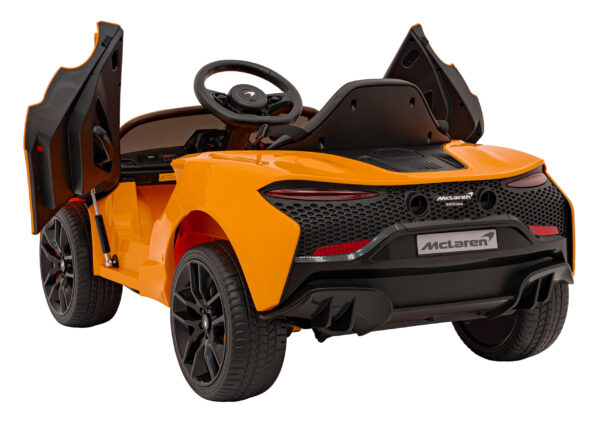 Licencirani auto na akumulator Mclaren Artura 4x4 - narančasti - Image 4