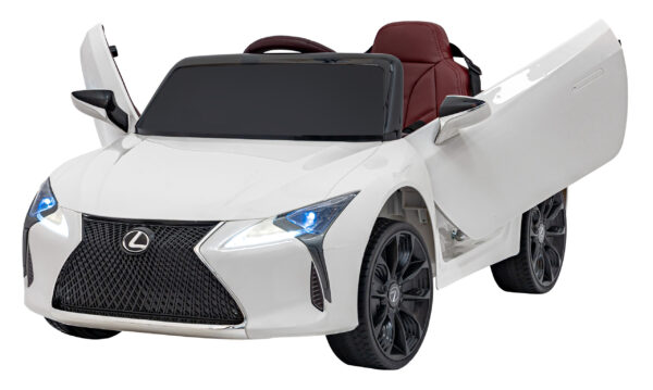 Licencirani auto na akumulator Lexus LC500 - bijeli - Image 3