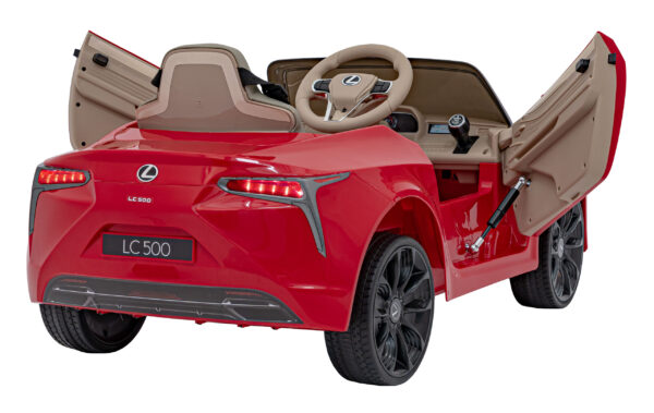 Licencirani auto na akumulator Lexus LC500 - crveni - Image 19