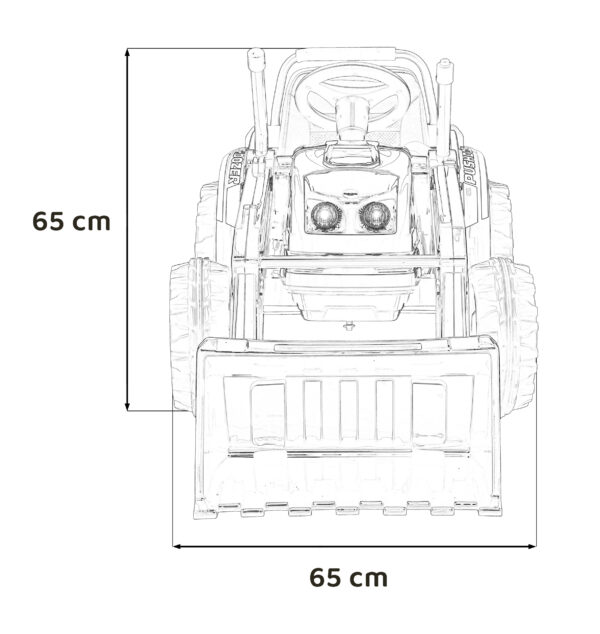 Bager na akumulator Excavator - žuti - Image 15