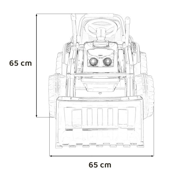 Bager na akumulator Excavator - zeleni - Image 23