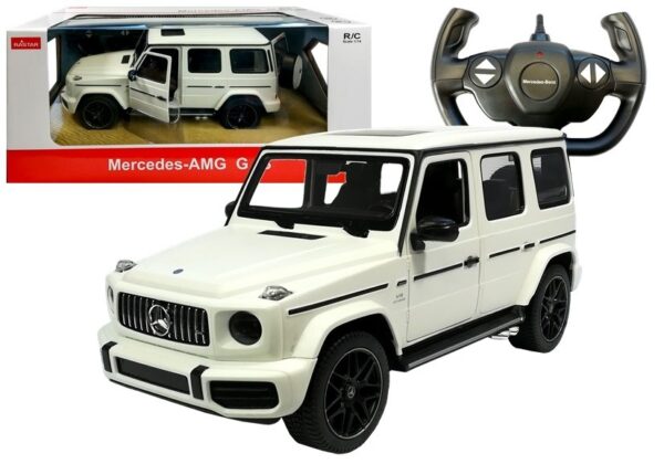 R/C Car Mercedes G63 Radio Control Rastar White