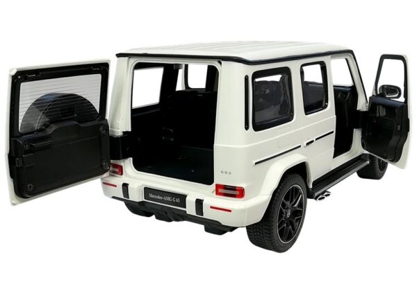 R/C Car Mercedes G63 Radio Control Rastar White - Image 5