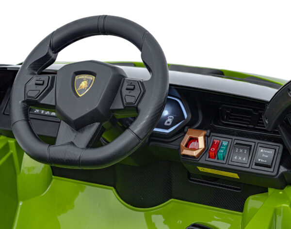 Licencirani auto na akumulator Lamborghini SIAN 4x4 - zeleni - Image 15