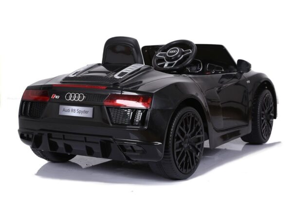 Licencirani auto na akumulator Audi R8 XL - crni - Image 7