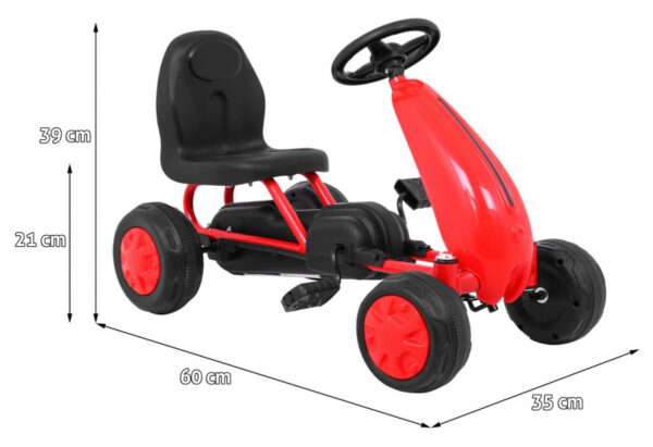 Go-kart for The Youngest - crveni - Image 2