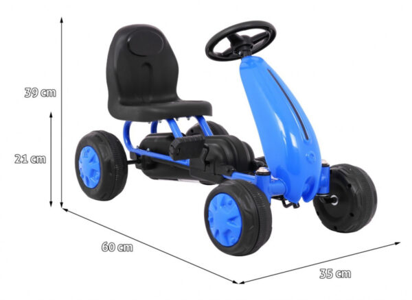 Go-kart for the Youngest - plavi - Image 2