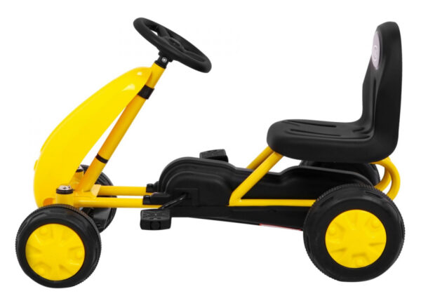 Go-kart for The Youngest - žuti - Image 3