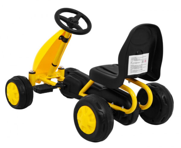 Go-kart for The Youngest - žuti - Image 4