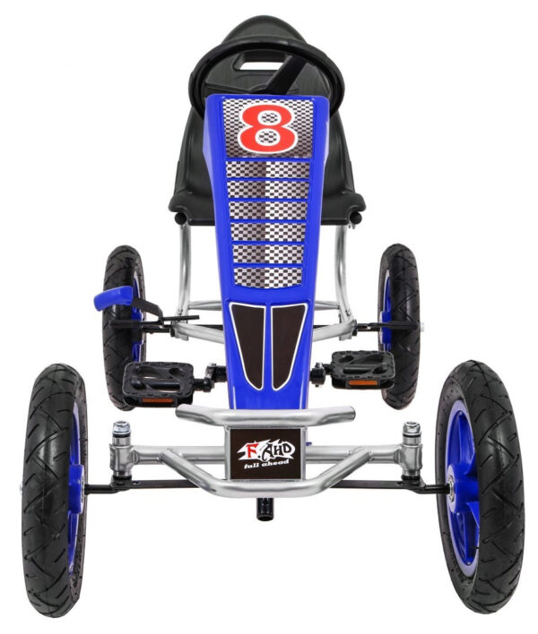 Go-kart na pedale Full Ahead AIR - plavi - Slika 3