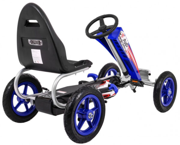 Go-kart na pedale Full Ahead AIR - plavi - Slika 8