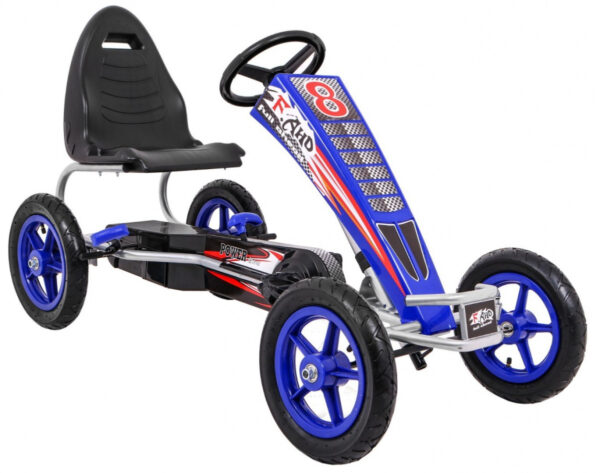 Go-kart na pedale Full Ahead AIR - plavi - Slika 10