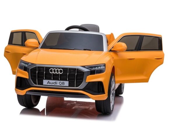 Licencirani auto na akumulator Audi Q8 - žuti - Image 10