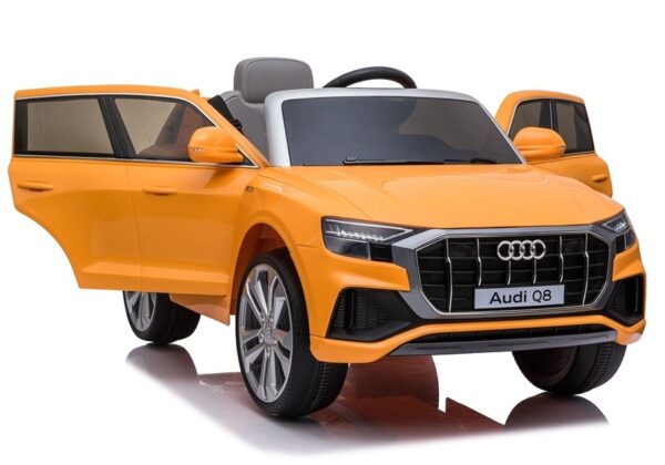 Licencirani auto na akumulator Audi Q8 - žuti - Image 13