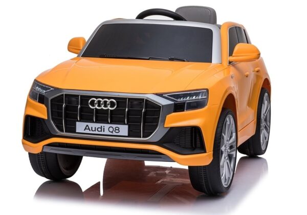 Licencirani auto na akumulator Audi Q8 - žuti - Image 2