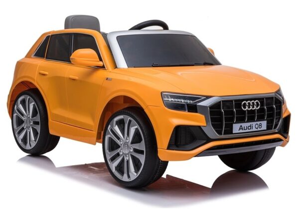 Licencirani auto na akumulator Audi Q8 - žuti