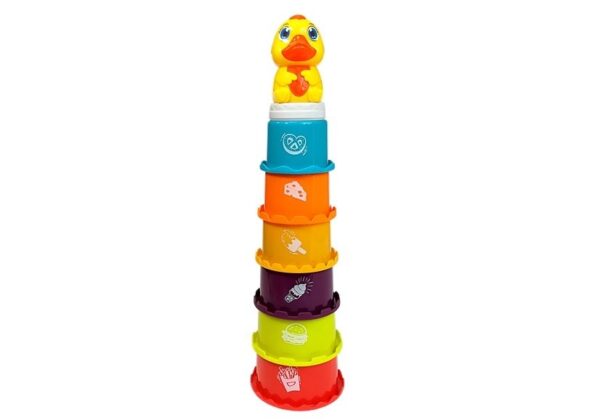 Educational Pyramid For Children Build a Tower, Sorter, Playing in the water - Image 2