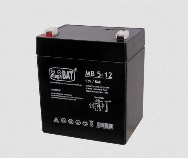 AGM Gel Battery For A Car For A 12V 5Ah Battery - Image 2