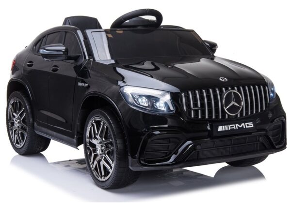 Licencirani auto na akumulator Mercedes QLS-5688 4x4 - crni/lakirani