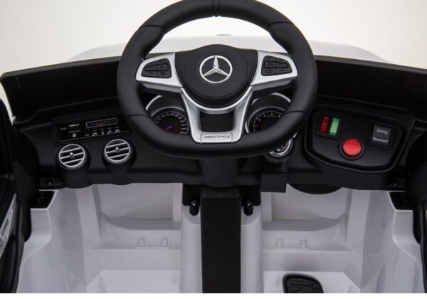 Licencirani auto na akumulator Mercedes QLS-5688 4x4 - crni/lakirani - Image 7