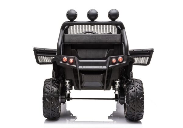 Electric Ride On Mercedes Unimog S Painted Black - Image 4