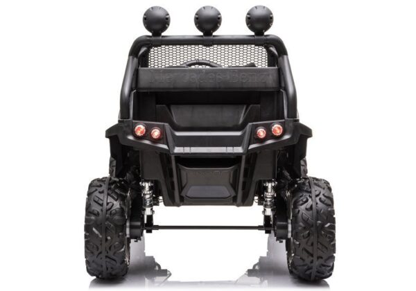 Electric Ride On Mercedes Unimog S Painted Black - Image 2