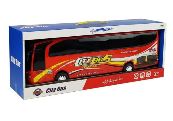 City Bus Red Model 54cm - Image 3