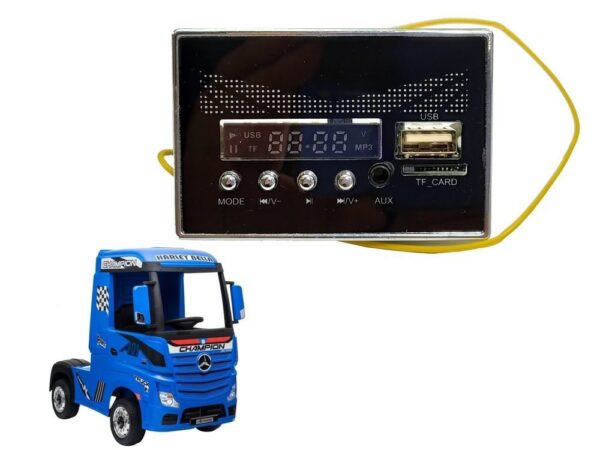 Music Panel for the electric ride-on HL358 Actros