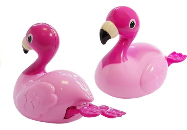 Bath Flamingo Floats on water - Image 2