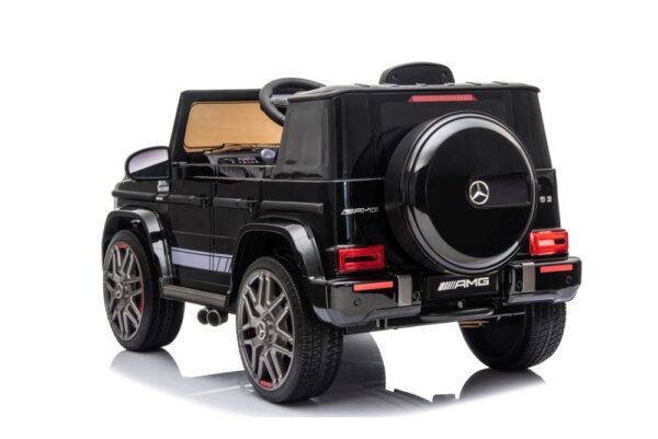 Licencirani auto na akumulator Mercedes G63 - crni - Slika 4